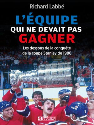 cover image of L'équipe qui ne devait pas gagner